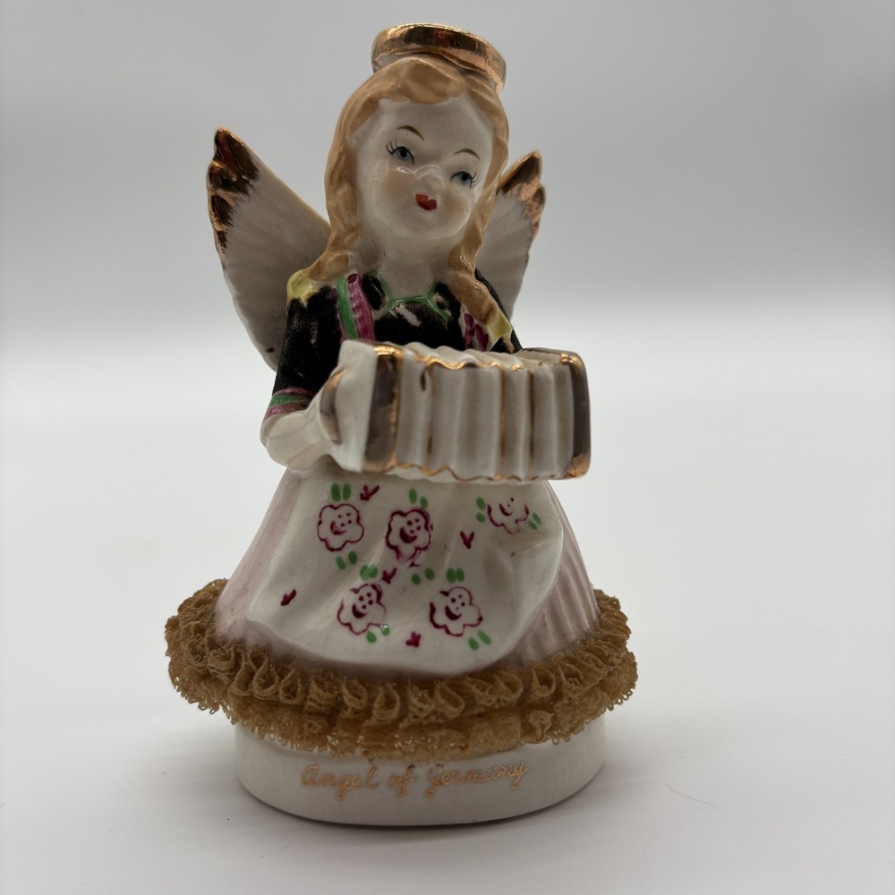 Vintage Japan Artgift Corporation Angel of‎ German Angel Figurine 1958